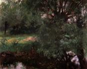 A Backwater at Wargrave - 约翰·辛格·萨金特